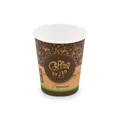 Pappbecher "Coffee to go" durchmesser 80mm 280ml `M: 0,2L/8oz` [50 St.]