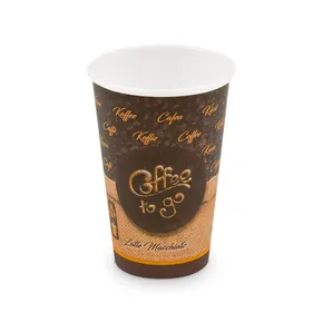 Pappbecher "Coffee to go" durchmesser 80mm 330ml `ML: 0,3L/10oz` [50 St.]