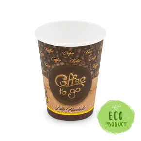 Pappbecher "Coffee to go" durchmesser 90mm 420ml `L: 0,3L/12oz` [50 St.]