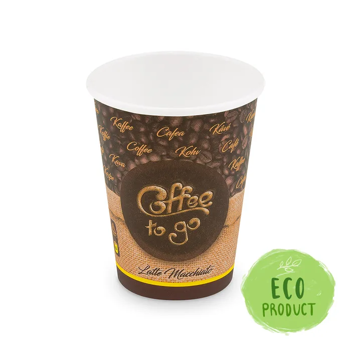 Hauptproduktbild Papírový kelímek "Coffee to go" 420 ml, L (průměr 90 mm) [50 ks]