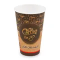 Pappbecher "Coffee to go" durchmesser 90mm 510ml `XL: 0,4L/16oz` [50 St.]