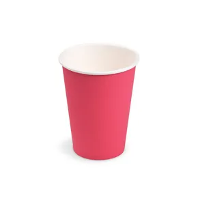 Pappbecher (FSC Mix) fuchsia Durchmesser 74mm 240ml [10 St.]