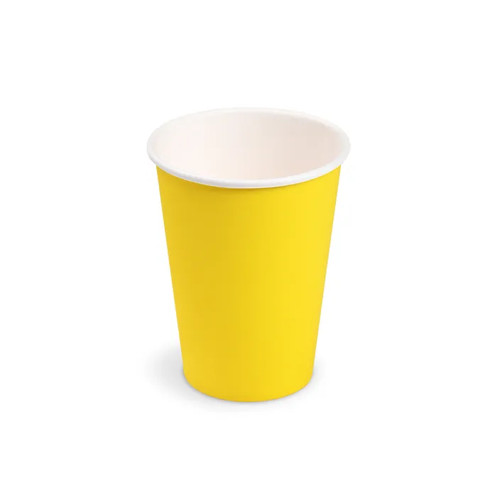 Hauptproduktbild Papírový kelímek (FSC Mix) žlutý průměr 74mm 240ml [10 ks]
