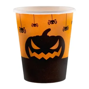 Papierbecher PAW Eco 250 ml Funny Halloween [8 Stk.]