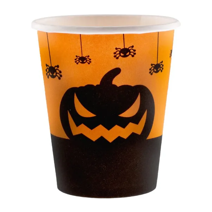 Hauptproduktbild Papírový kelímek PAW Eco 250 ml Funny Halloween [8 ks]