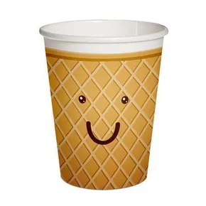 Papierbecher PAW Eco 250 ml Ice Cream [8 Stk.]