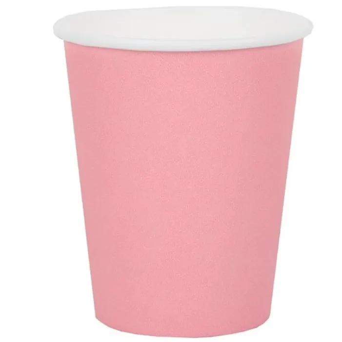 Hauptproduktbild Papírový kelímek PAW Eco 250 ml Monocolor light pink [8 ks]