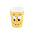 Weiteres Produktbild Pappbecher Smile durchmesser 80mm 280ml `M: 0,2L/8oz` [10 St.]