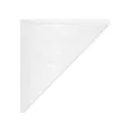 Weiteres Produktbild Spitztüte weiß 23 x 23 cm `250g` gefädelt [1000 St.]