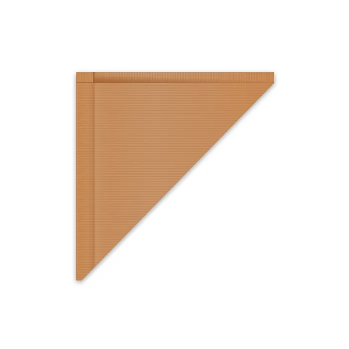 Hauptproduktbild Papírový kornout kraft 19 x 19 cm `125g` vázaný [1000 ks]
