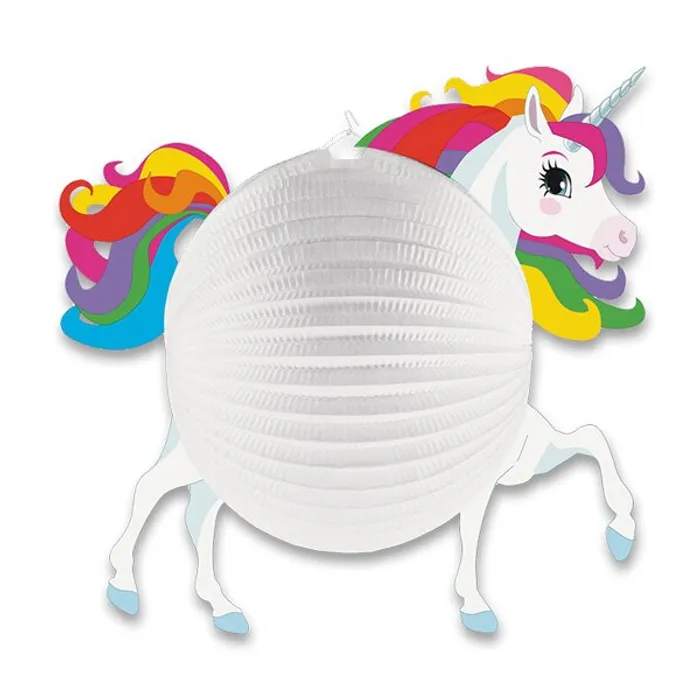 Hauptproduktbild Papírový lampion Unicorn průměr 25 cm