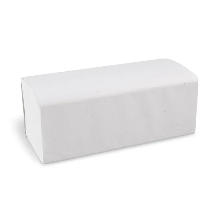 Hauptproduktbild Papírový ručník (FSC Mix) ZZ skládaný V 2vrstvý bílý 23 x 21 cm [20 x 200 ks]