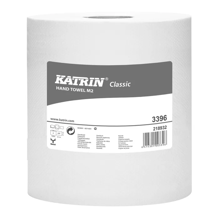 Hauptproduktbild Papírový ručník roli KATRIN Classic M 2-vrstvý 21cm x 150m (průměr 19cm) [1 ks]