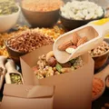 Papierfaltenbeutel (FSC Mix) braun 12+5 x 24 cm `1kg` [100 St.]