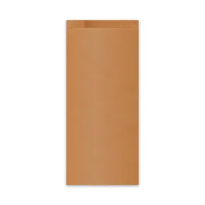 Papierfaltenbeutel (FSC Mix) braun 14+7 x 32 cm `2kg` [100 St.]