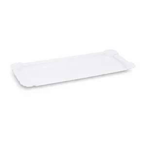 Pappteller weiß 11 x 24 cm [250 St.]