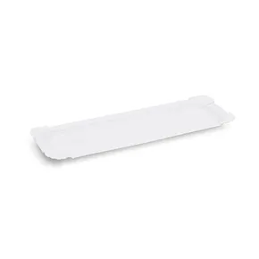 Pappteller weiß 8 x 23 cm [250 St.]