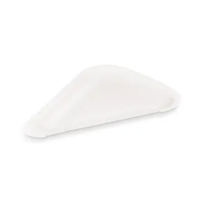 Pizzateller (PAP FSC Mix) dreieckig weiß 26,5 x 20 cm [250 St.]