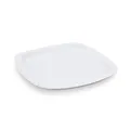 Pappteller quadratisch weiß 24 x 24 cm [100 St.]