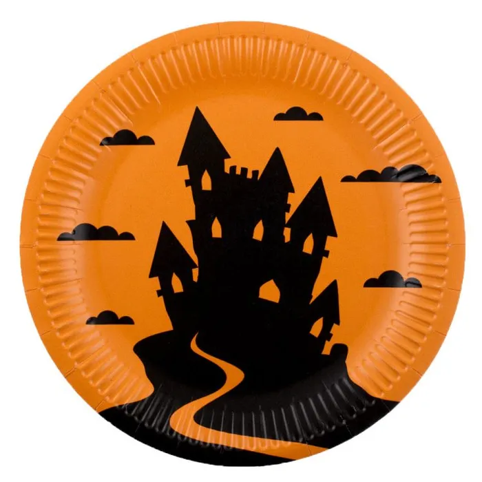 Hauptproduktbild Papírový talíř (FSC Mix) Funny Halloween O23cm [8 ks]