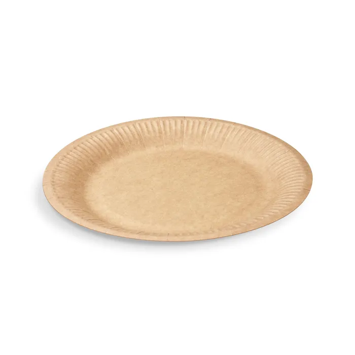 Hauptproduktbild Papírový talíř (FSC Mix) kraft Ø23cm [100 ks]