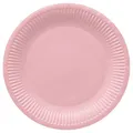 Pappteller (FSC Mix) Monocolor light pink O23cm [8 Stk]