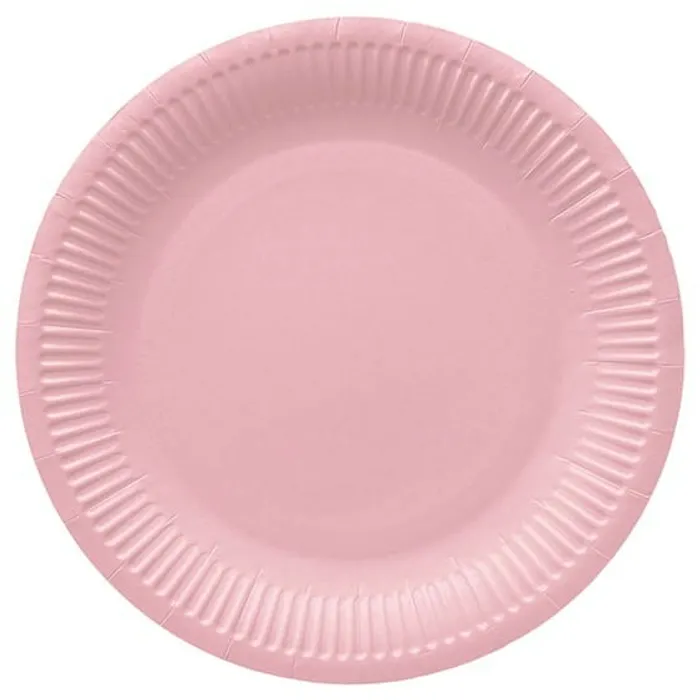 Hauptproduktbild Papírový talíř (FSC Mix) Monocolor light pink O23cm [8 ks]