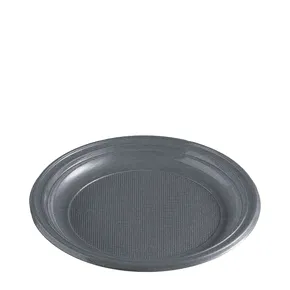 Pappteller (FSC Mix) silber Durchmesser 23cm [10 St.]