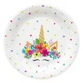 Pappteller (FSC Mix) Unicorn Party O23cm [8 Stk]