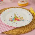 Weiteres Produktbild Pappteller (FSC Mix) Unicorn Party O23cm [8 Stk]