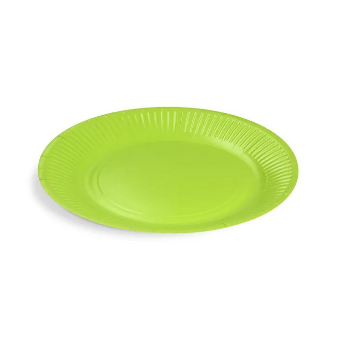 Hauptproduktbild Papírový talíř (FSC Mix) zelený průměr 23cm [10 ks]