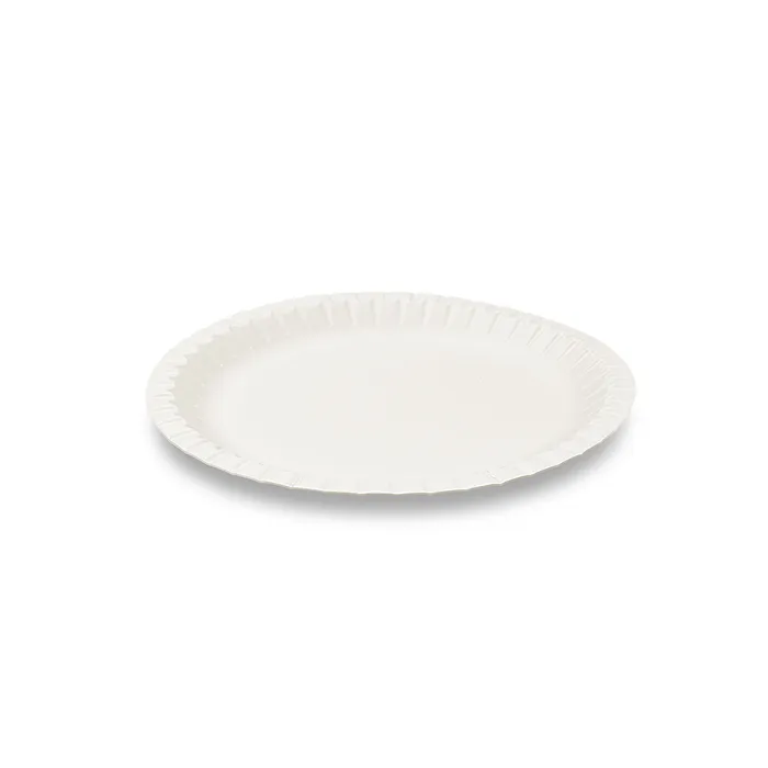 Hauptproduktbild Papírový talíř mělký PREMIUM nepromastitelné průměr 23 cm [100 ks]