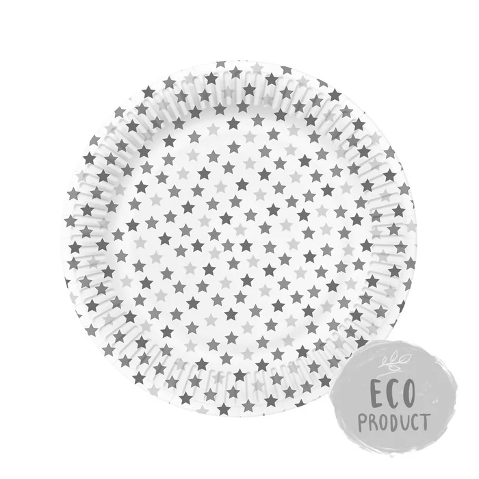 Hauptproduktbild Papírový talíř PAW Eco 23 cm Stars
