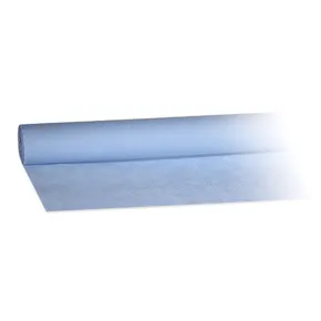 Damasttischtuch (PAP) gerollt hellblau 1,2 x 8 m [1 St.]