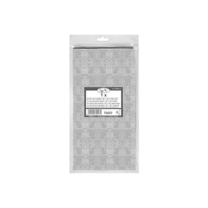 Hauptproduktbild Papírový ubrus skládaný 1,80 x 1,20 m světle modrý [1 ks]