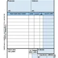 Weiteres Produktbild Paragon A6, číslovaný, 2 x 50 listů 1041