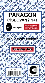 Paragon číslovaný EET ET007