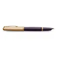 Weiteres Produktbild Parker 51 Deluxe Plum GT 18K Feder F