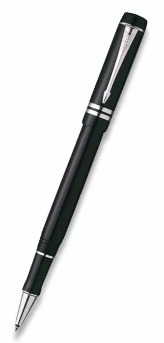 Hauptproduktbild Parker Duofold Black Platinum roller