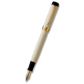 Spitze Parker Duofold Classic Ivory & Black GT F
