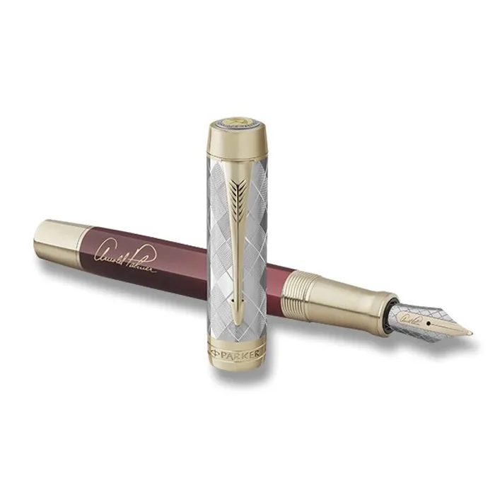 Hauptproduktbild Parker Duofold LE24 Arnold Palmer Red GT plnicí pero hrot F