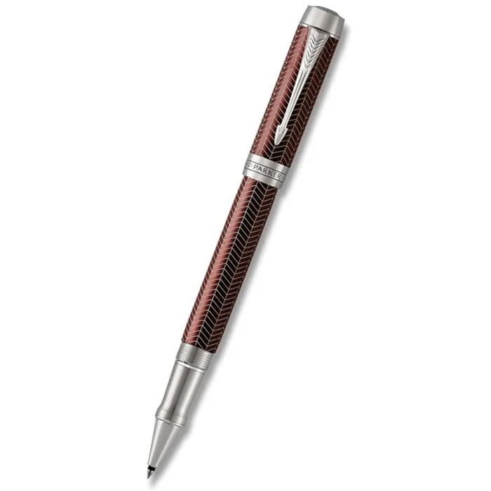 Hauptproduktbild Parker Duofold Prestige Burgundy Chevron roller