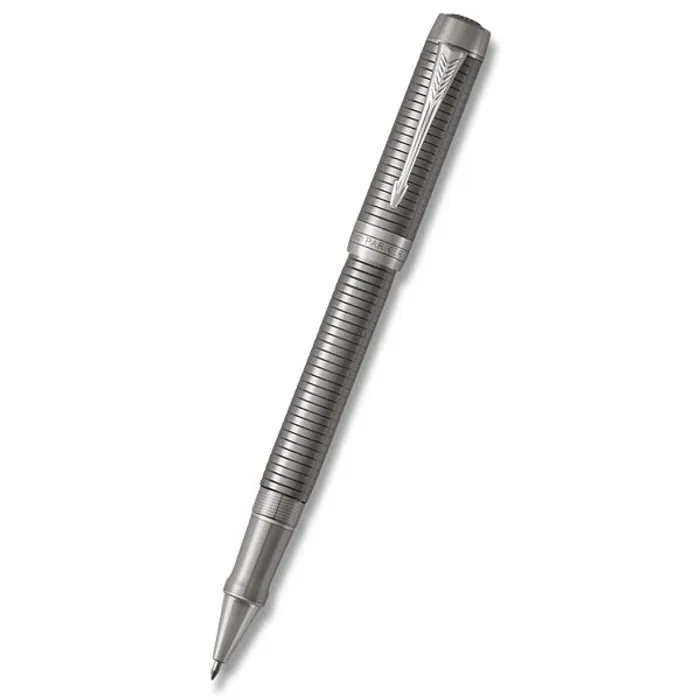 Hauptproduktbild Parker Duofold Prestige Ruthenium Chiselled roller
