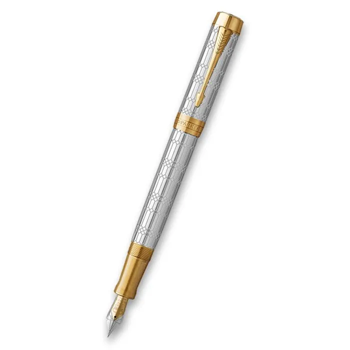 Hauptproduktbild Parker Duofold SE Queen´s Platinum Jubilee plnicí pero hrot M