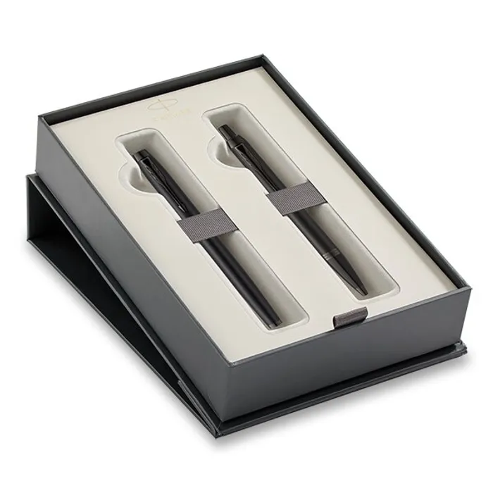 Hauptproduktbild Parker IM Achromatic Black BT sada plnicí pero a kuličková tužka