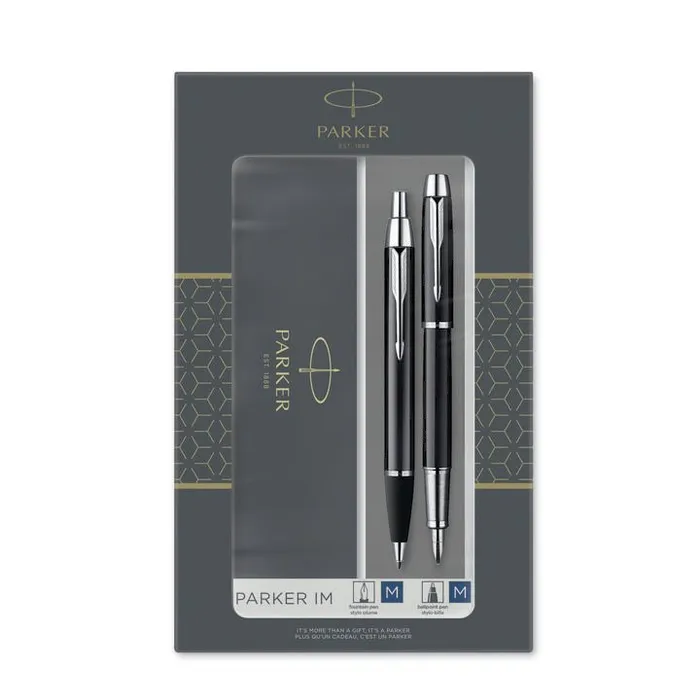 Hauptproduktbild Parker IM Black CT sada plnicí pero a kuličková tužka