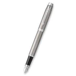 Parker IM Essential Stainless Steel CT Füllfederhalter, M-Feder