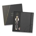 Parker IM Premium Black GT Roller und Notizbuch
