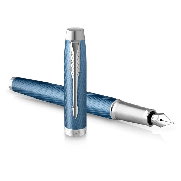 Hauptproduktbild Parker IM Premium Blue Grey CT hrot F
