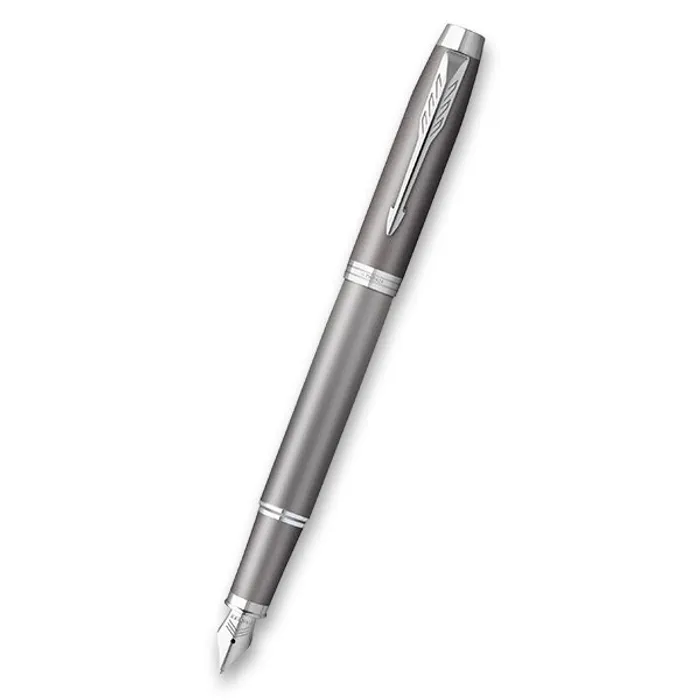 Hauptproduktbild Parker IM Writing Rituals Grey CT plnicí pero hrot F